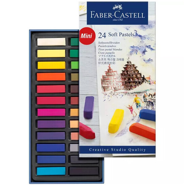 

Набор пастели мягкой Faber Castell 24 цв (16794) (16794)