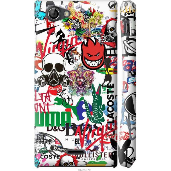 

на Sony Xperia J ST26i Many different logos