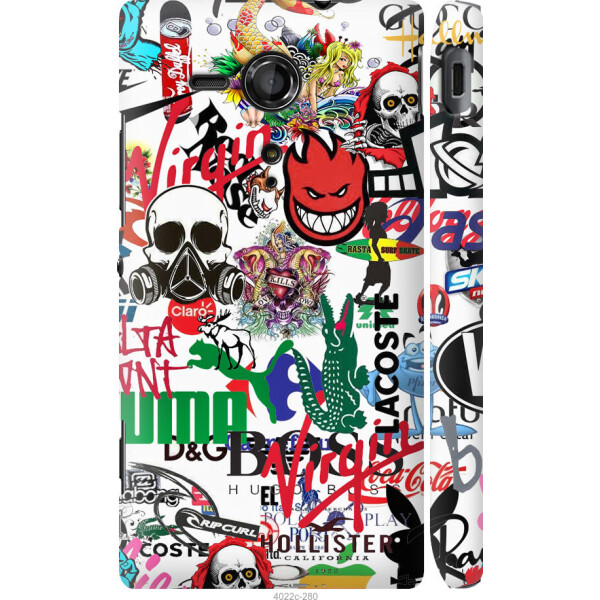 

на Sony Xperia SP M35H Many different logos