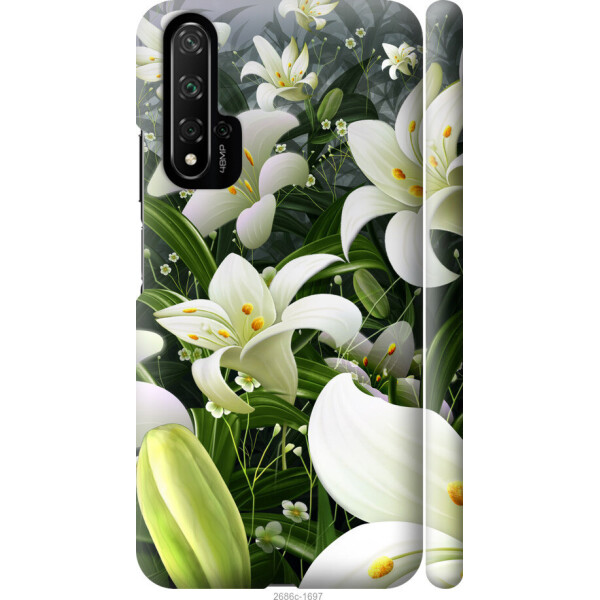 

на Huawei Nova 5T Белые лилии