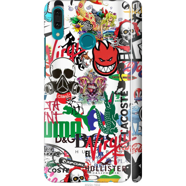 

на Huawei Y9 2019 Many different logos