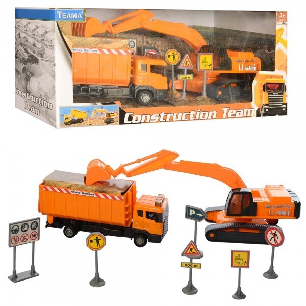 

Набор стройтехники TEAMA 22492 2шт