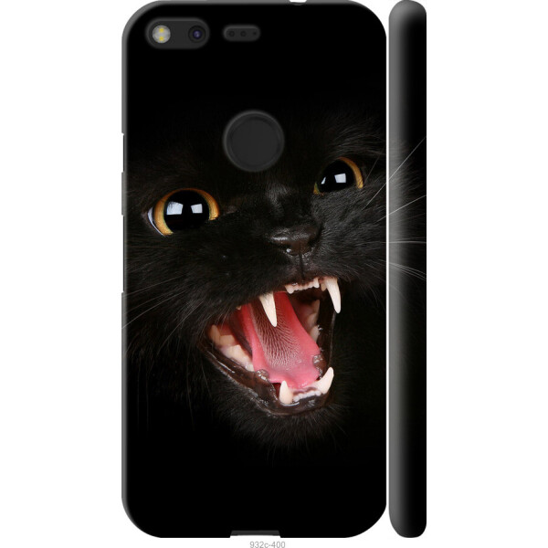 

на Google Pixel Чёрная кошка
