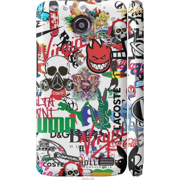 

Чехол на Lenovo A820 Many different logos