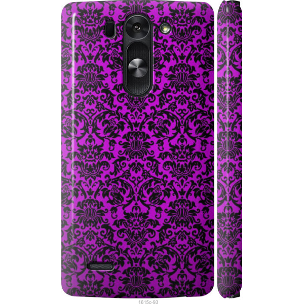 

на LG G3s D724 фиолетовый узор барокко