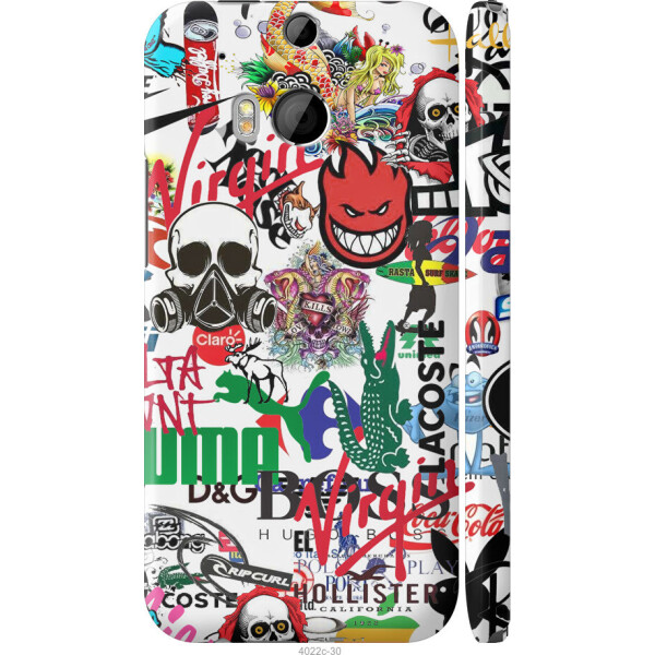 

на HTC One M8 Many different logos