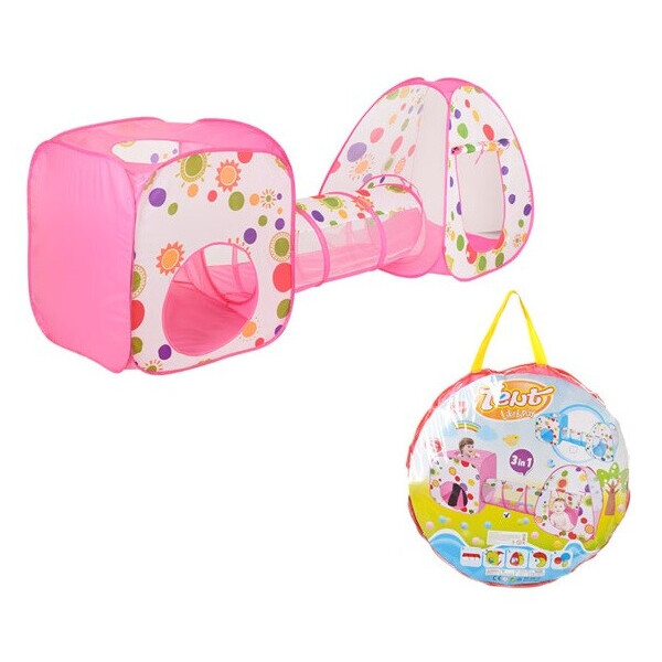 

Bambi MR 0011 с тоннелем, розовая