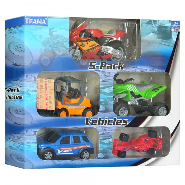 

Набор транспорта TEAMA 22252 5шт