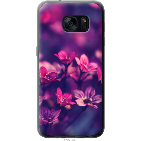 

на Samsung Galaxy S7 G930F Пурпурные цветы