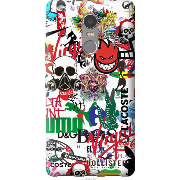 

Чехол на Lenovo K6 Note Many different logos