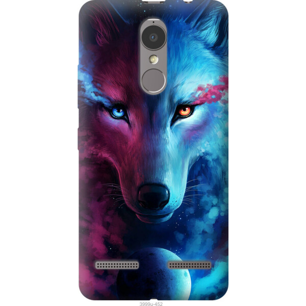 

Чехол на Lenovo K6 Арт-волк