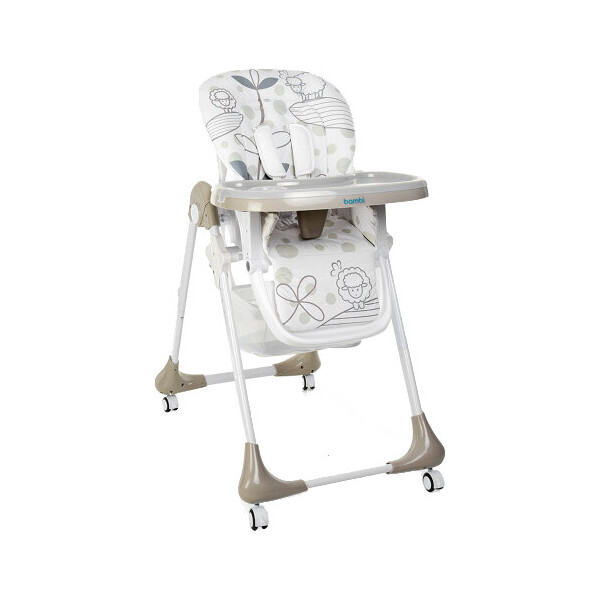 

Стульчик для кормления Bambi M 3233 Dino Beige