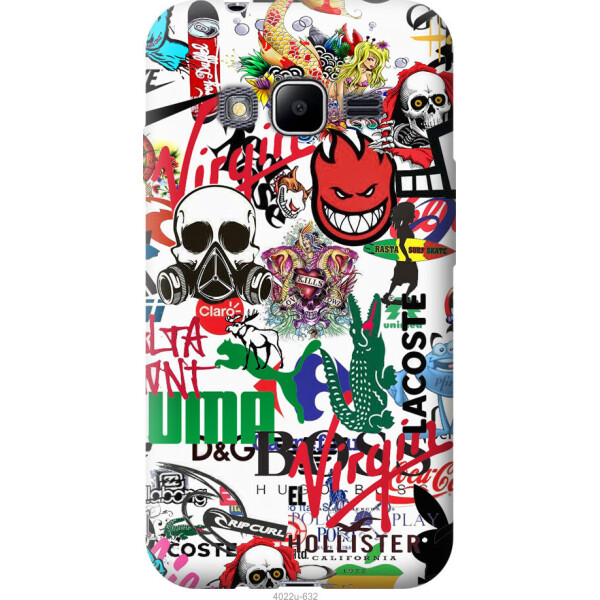 

Чехол на Samsung Galaxy J1 Mini Prime J106 Many different logos