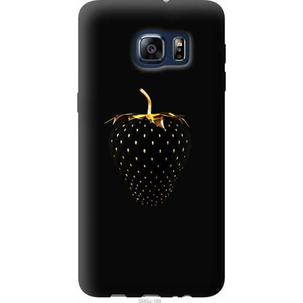 

Чехол на Samsung Galaxy S6 Edge Plus G928 Черная клубника