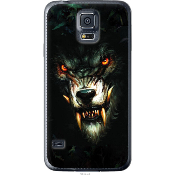 

Чехол на Samsung Galaxy S5 Duos SM G900FD Дьявольский волк