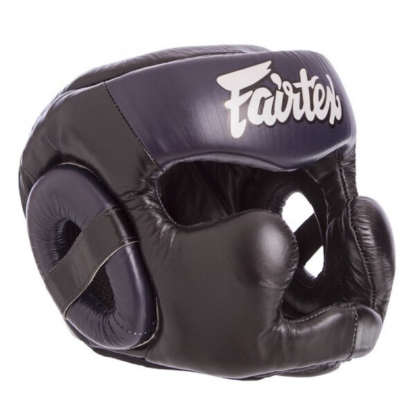 

Боксерский шлем Fairtex HG13-CLOSE Синий L