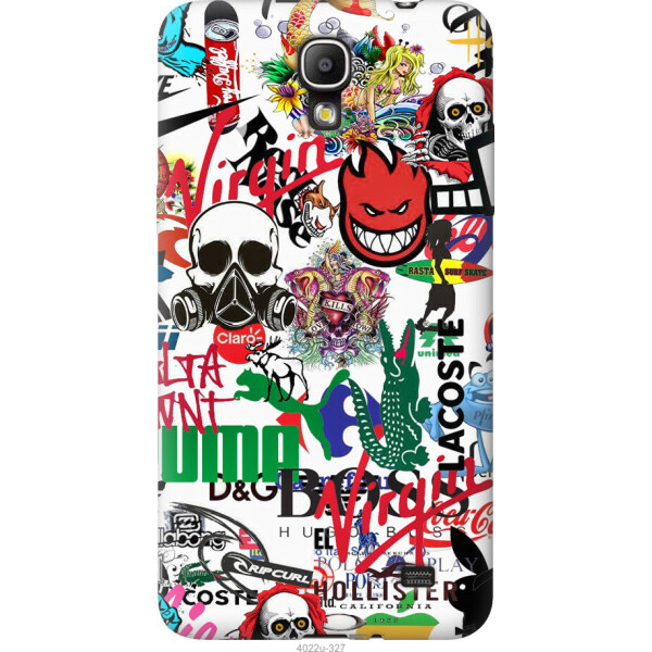 

Чехол на Samsung Galaxy Mega 2 Duos G750 Many different logos