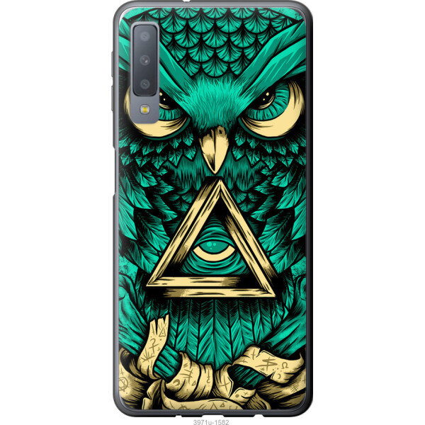 

Чехол на Samsung Galaxy A7 (2018) A750F Сова Арт-тату