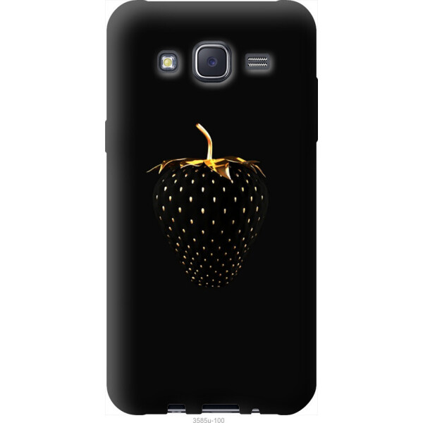 

Чехол на Samsung Galaxy J5 (2015) J500H Черная клубника