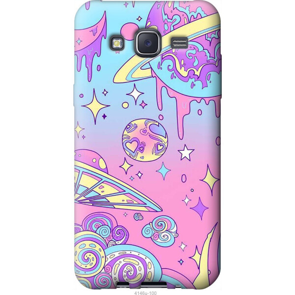 

Чехол на Samsung Galaxy J5 (2015) J500H Розовая галактика