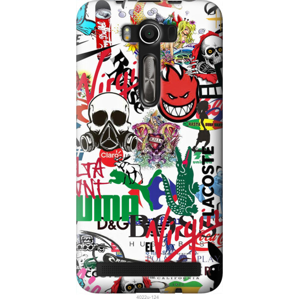 

Чехол на Asus ZenFone 2 Laser 2 ZE550KL Many different logos