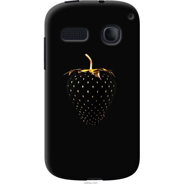 

Чехол на Alcatel One Touch Pop C3 4033D Черная клубника