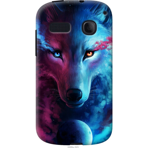 

Чехол на Alcatel One Touch Pop C3 4033D Арт-волк