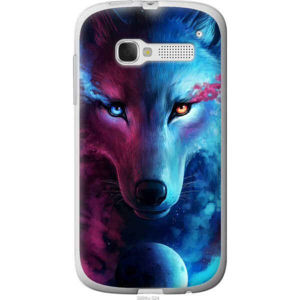 

Чехол на Alcatel One Touch Pop C5 5036D Арт-волк