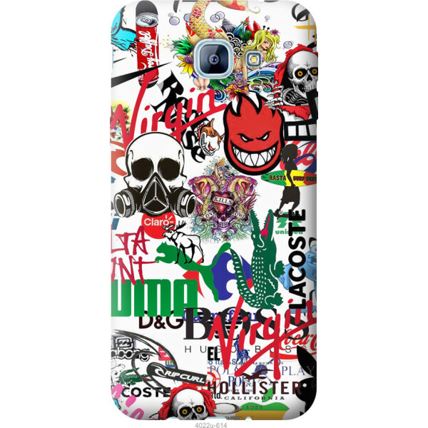 

Чехол на Samsung Galaxy A8 (2016) A810 Many different logos