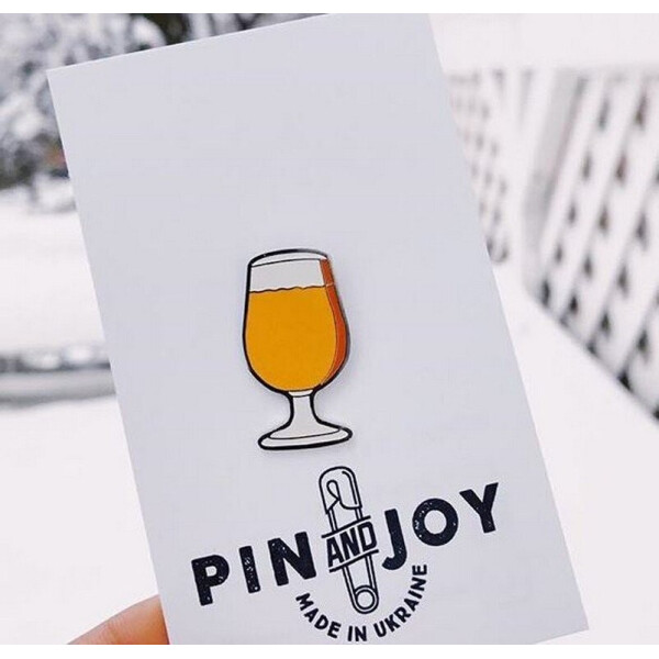 

Значок Pin&Joy Пиво тюльпан металл