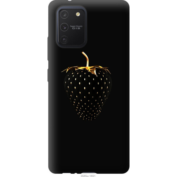 

Чехол на Samsung Galaxy S10 Lite 2020 Черная клубника