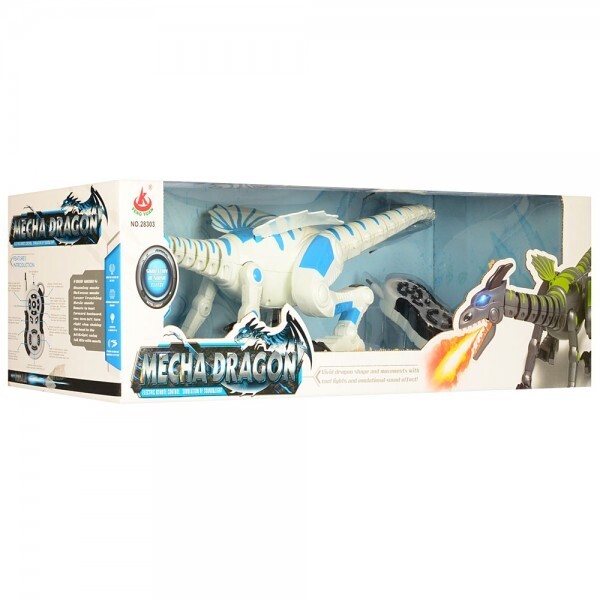 

Динозавр Bambi MECH DRAGON 28303 Белый