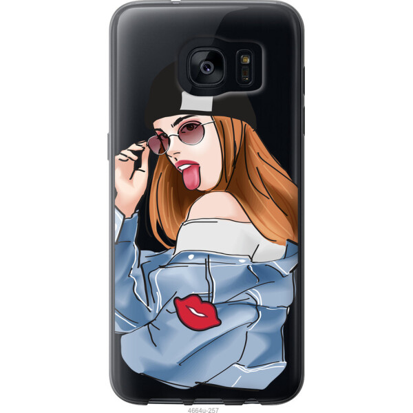 

Чехол на Samsung Galaxy S7 Edge G935F Девушка v3