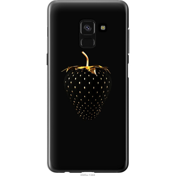 

Чехол на Samsung Galaxy A8 2018 A530F Черная клубника