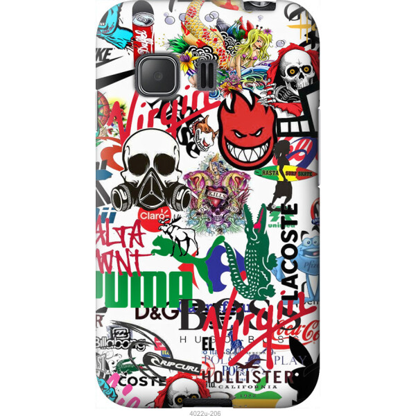 

Чехол на Samsung Galaxy Young 2 G130h Many different logos
