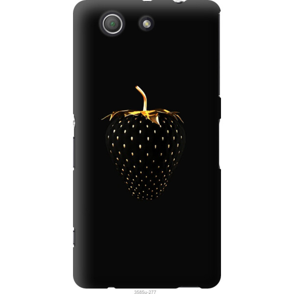

Чехол на Sony Xperia Z3 Compact D5803 Черная клубника