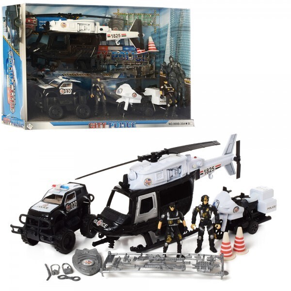 

Набор спасателей Bambi 999B-30A Полиция