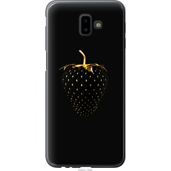 

Чехол на Samsung Galaxy J6 Plus 2018 Черная клубника
