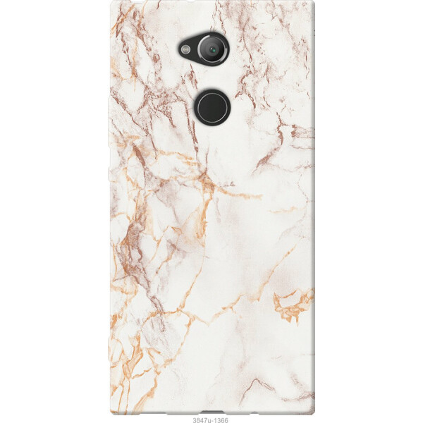 

Чехол на Sony Xperia XA2 Ultra H4213 Белый мрамор