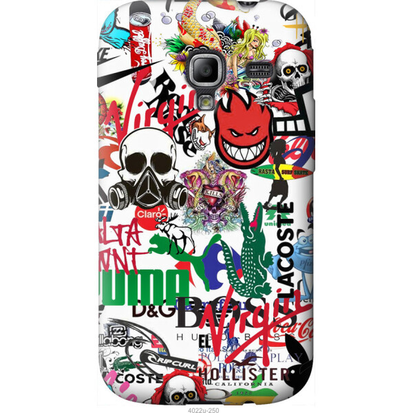 

Чехол на Samsung Galaxy Ace 2 I8160 Many different logos