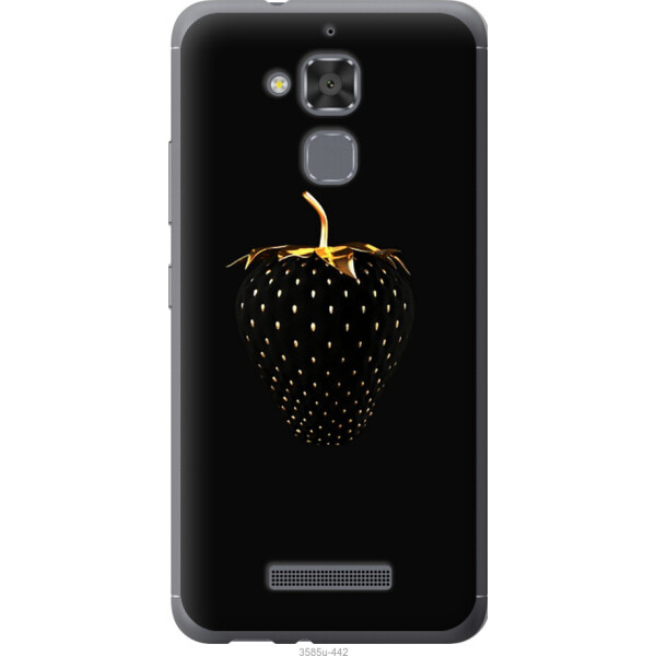 

Чехол на Asus Zenfone 3 Max ZC520TL Черная клубника