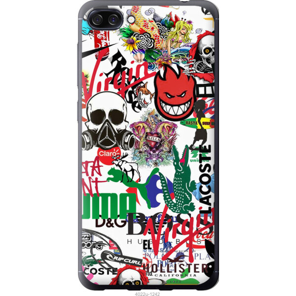 

Чехол на Asus ZenFone 4 Max ZC520KL Many different logos