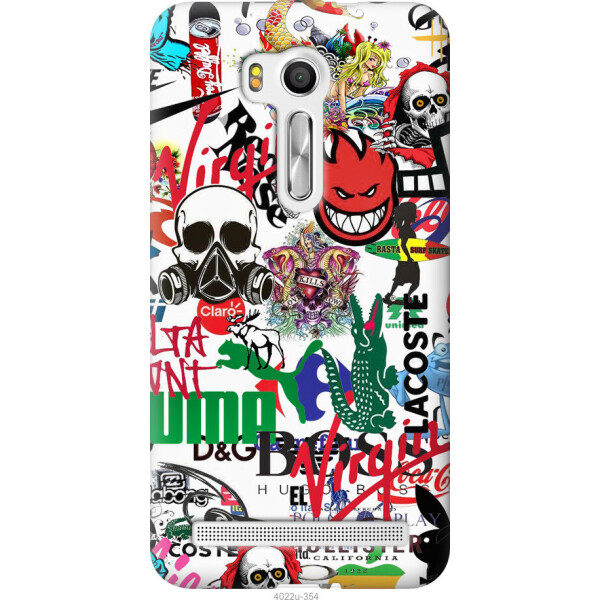 

Чехол на Asus ZenFone Go TV ZB551KL Many different logos