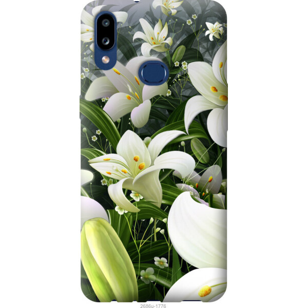 

Чехол на Samsung Galaxy A10s A107F Белые лилии