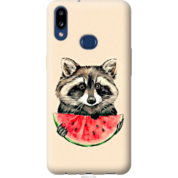 

Чехол на Samsung Galaxy A10s A107F Енотик с арбузом