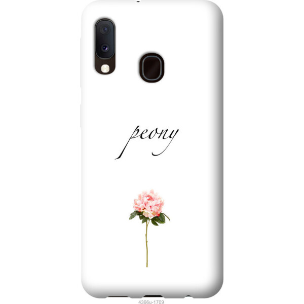 

Чехол на Samsung Galaxy A20e A202F Пион