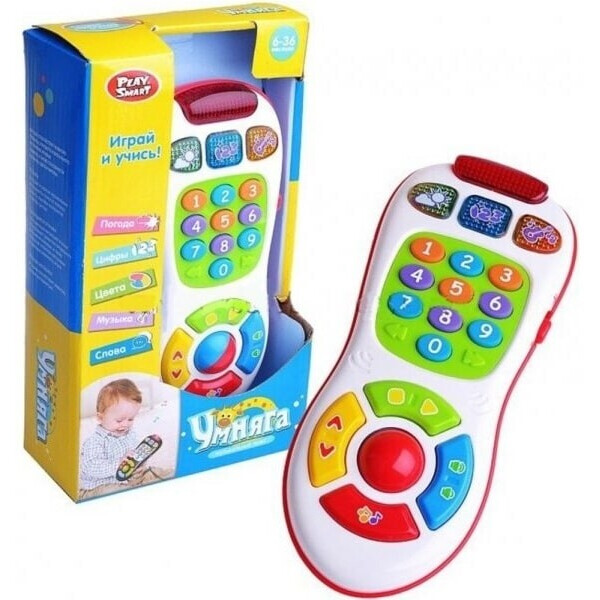 

Музыкальная игрушка пульт Play Smart Умняга Белый