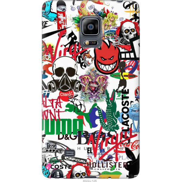 

Чехол на Samsung Note Edge SM-N915 Many different logos