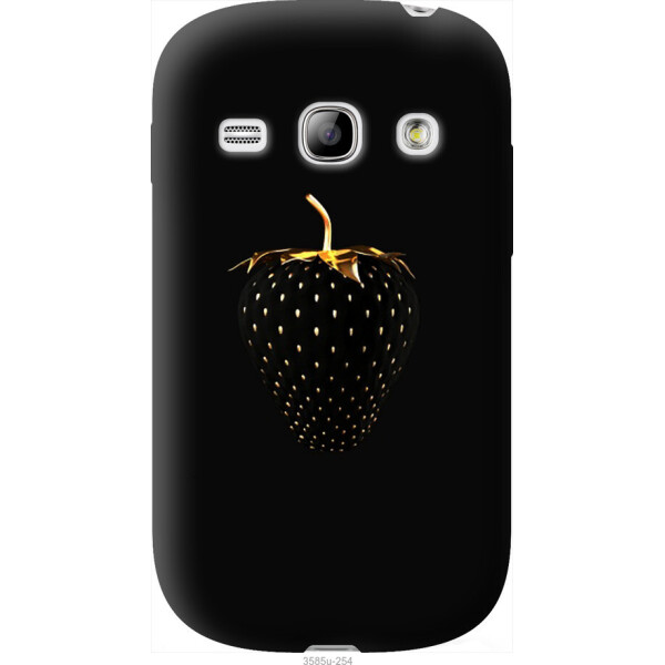 

Чехол на Samsung Galaxy Fame S6810 Черная клубника