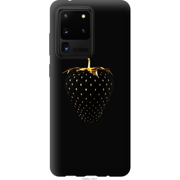

Чехол на Samsung Galaxy S20 Ultra Черная клубника